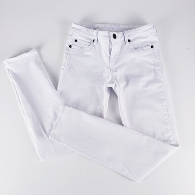 kut from the kloth diana skinny jeans white